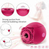 JUGUETE ROSA PARA MUJERES, FLOR ROSA IMPERMEABLE RECARGABLE LAVABLE DE 10 VELOCIDADES MEJOR