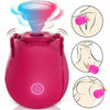 JUGUETE ROSA PARA MUJERES, FLOR ROSA IMPERMEABLE RECARGABLE LAVABLE DE 10 VELOCIDADES MEJOR