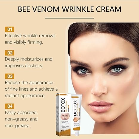CREMA DE BOTOX VENENO DE ABEJA ANTI ARRUGAS