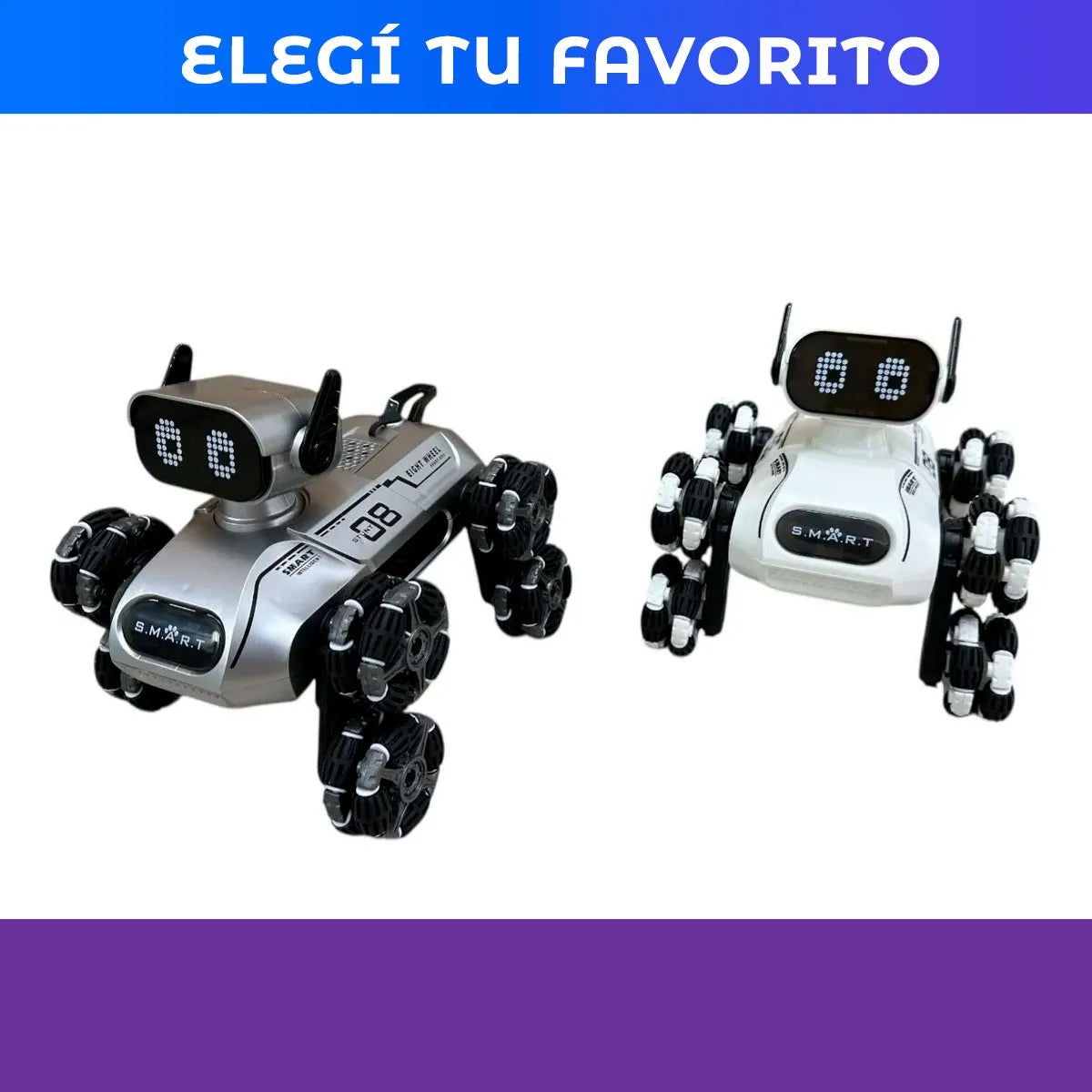 PERRO ROBOT DE ACROBACIAS