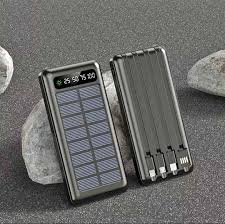 Power bank con carga solar 20.000mah